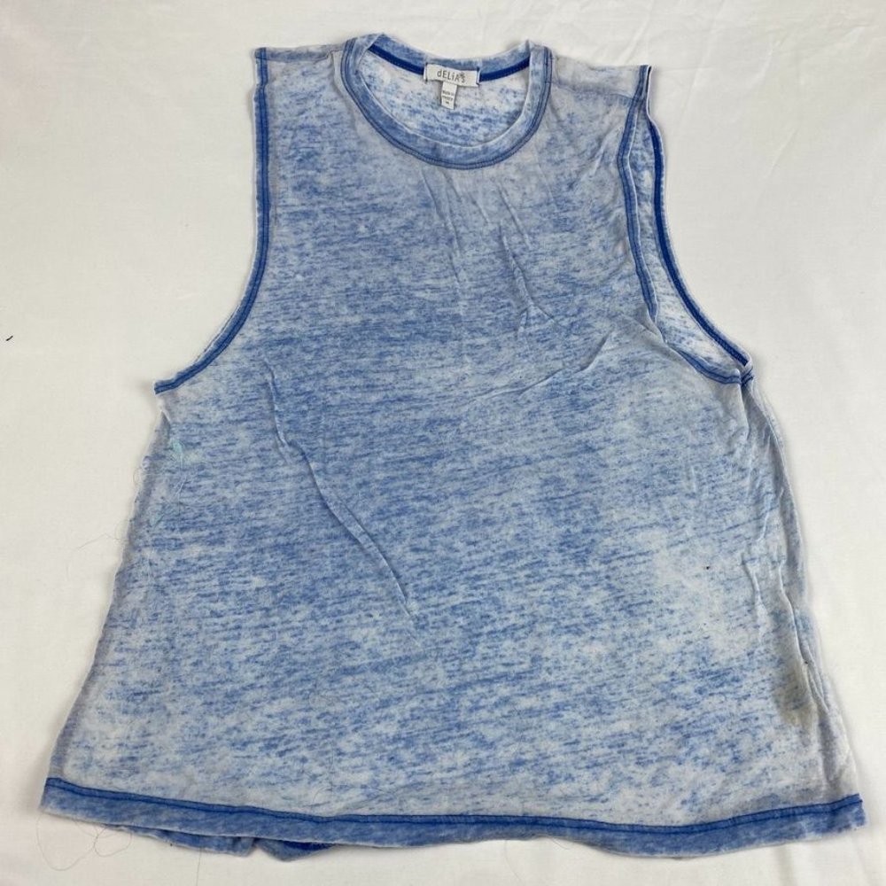 Delias Workout Tank Size S Stone washed Blue